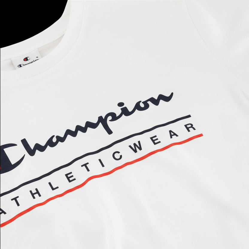Men’s Short Sleeve T-Shirt Champion Champion SS White